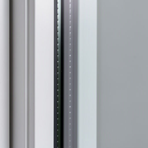 Close-up van wit kunststof kozijn met HR-glas in Neerijnen