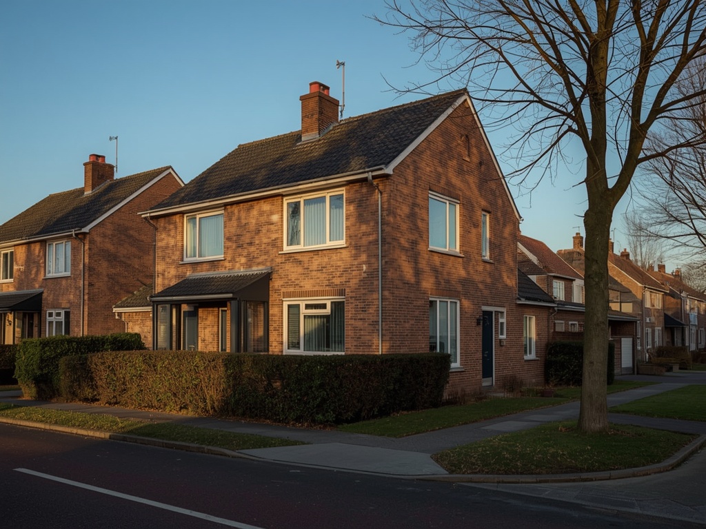 Jaren-80 vrijstaande woning in Buren met antraciet kunststof kozijnen