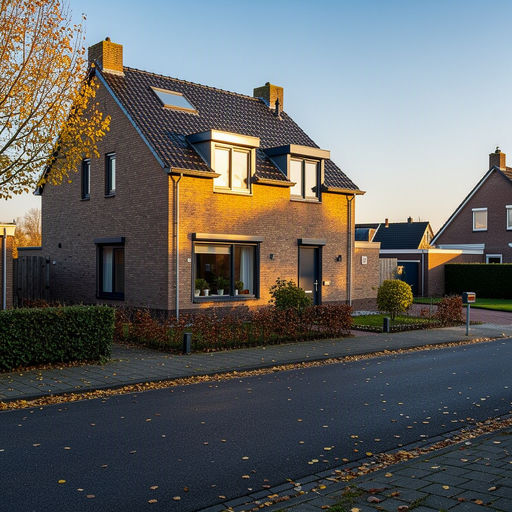 Jaren-80 vrijstaande woning in Maasdriel met antraciet kunststof kozijnen