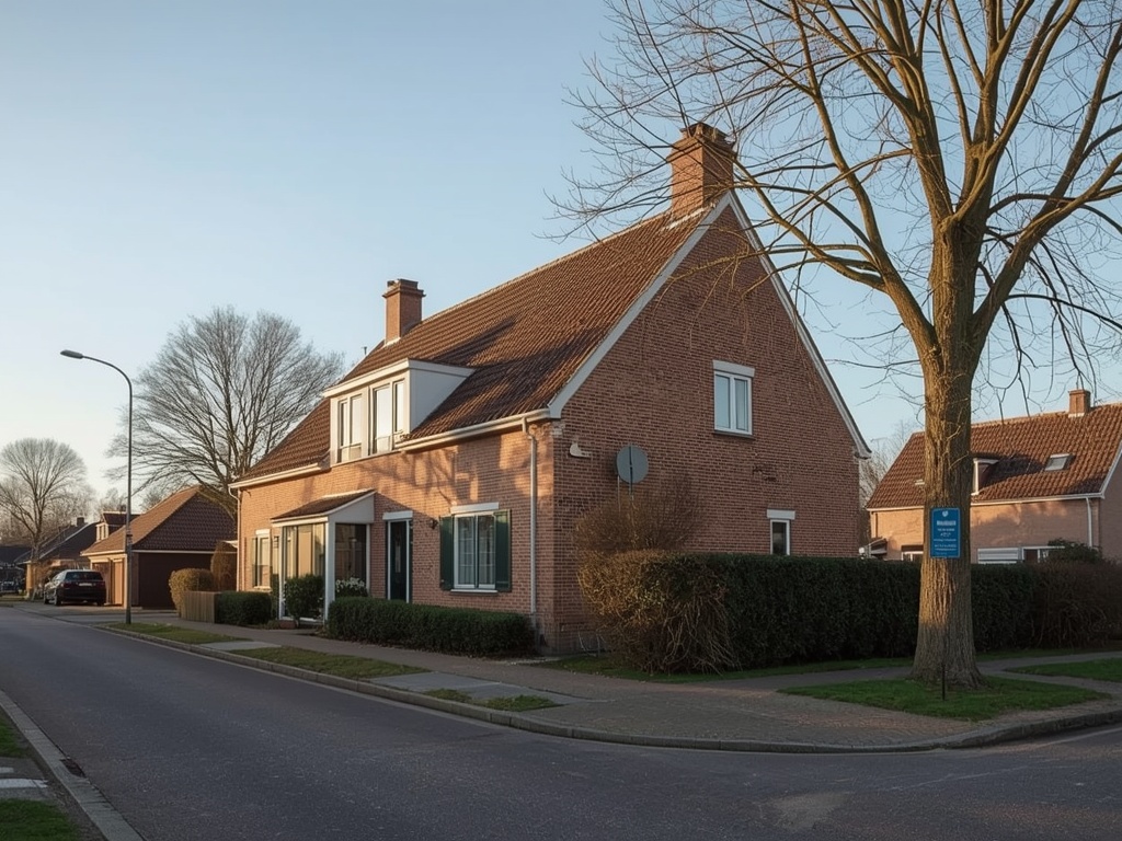 Jaren-80 vrijstaande woning in Zaltbommel met antraciet kunststof kozijnen